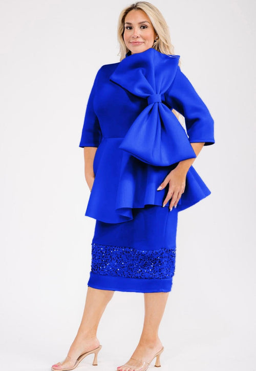 Grand Majesty Bow Dress